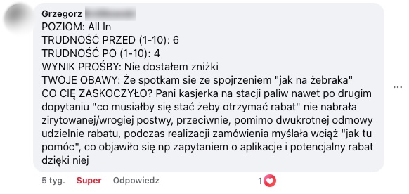 Raport uczestnika 2